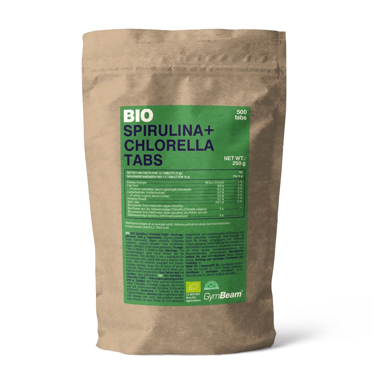 BIO Spirulina + Chlorella - GymBeam