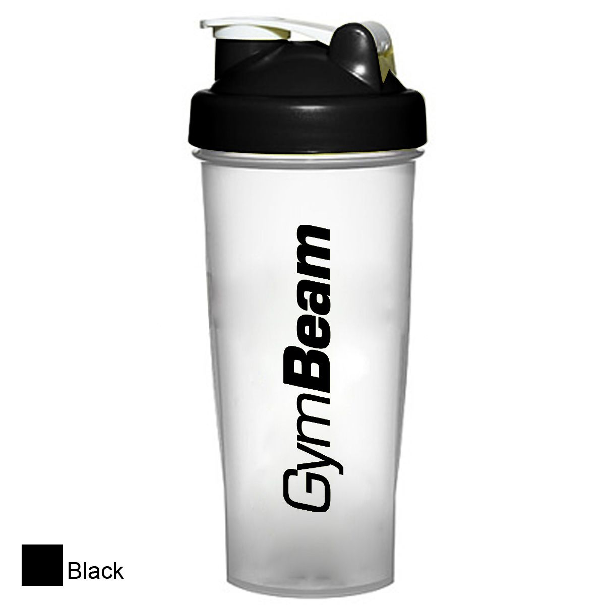 Shaker-Flasche (700 ml) in Transparent-Black - GymBeam