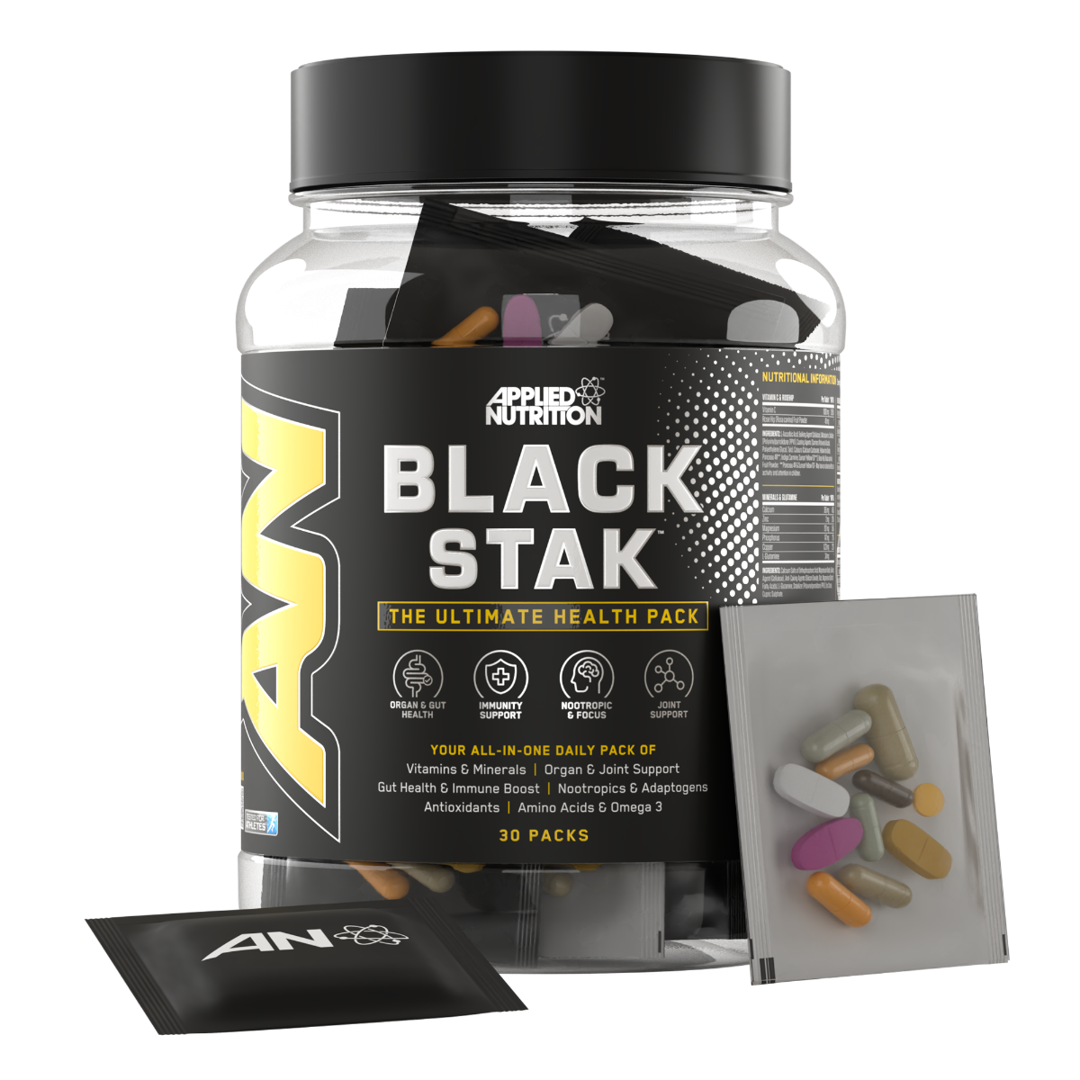 Black Stak Multivitamin - Applied Nutrition