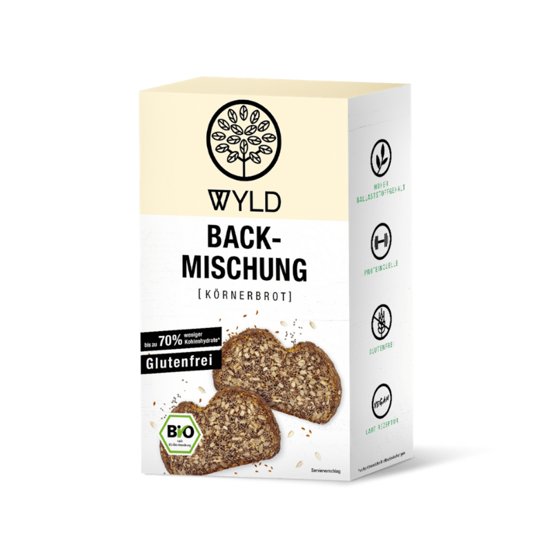 BIO Low Carb Brotbackmischung Baking Hero - WYLD