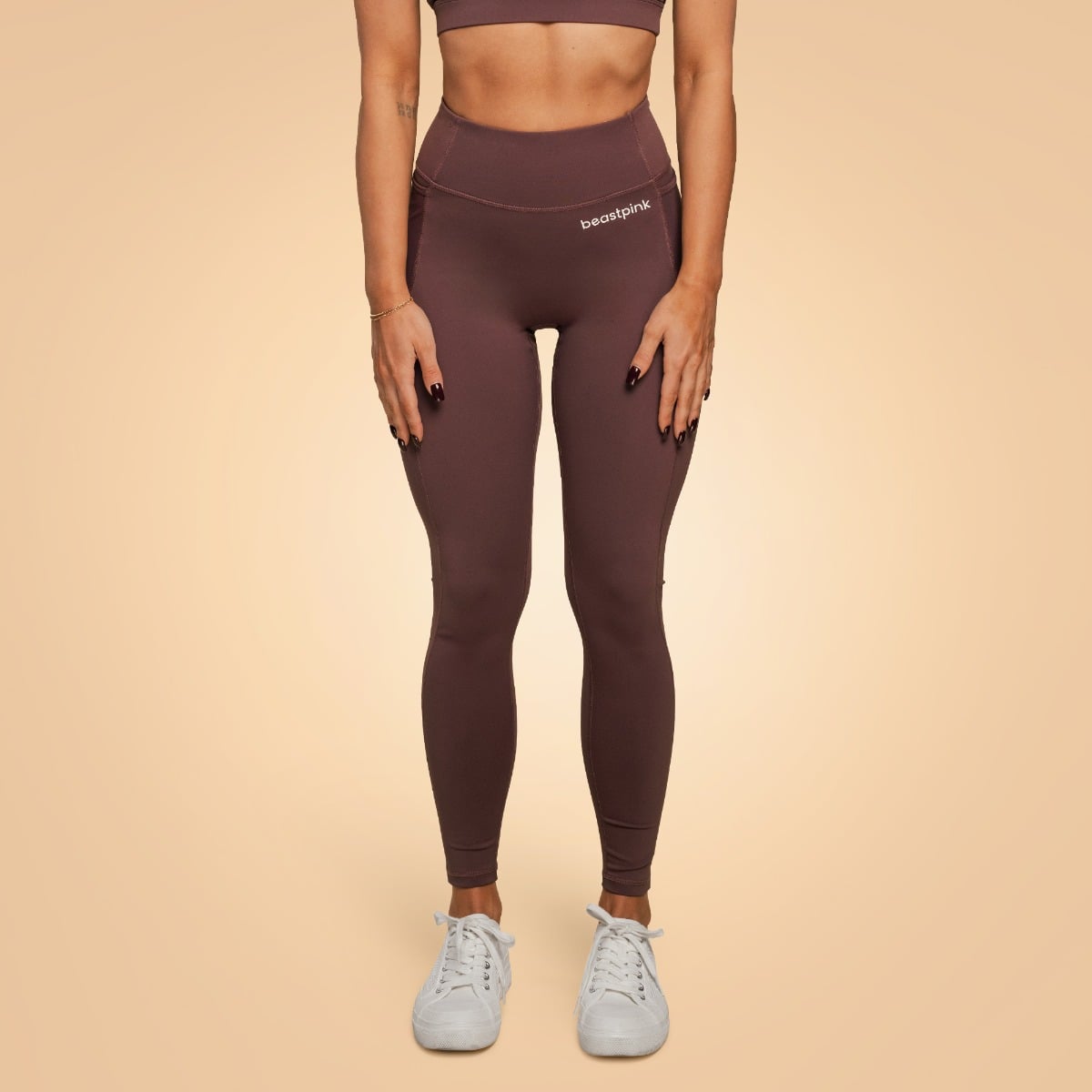 Leggings für Frauen Breeze in Mulberry - BeastPink