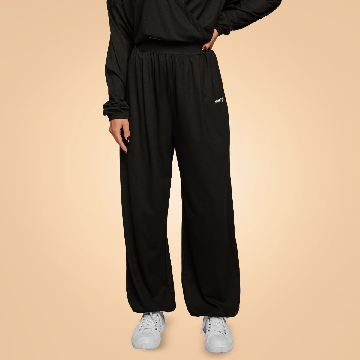 Pants für Frauen Breeze in Black - BeastPink