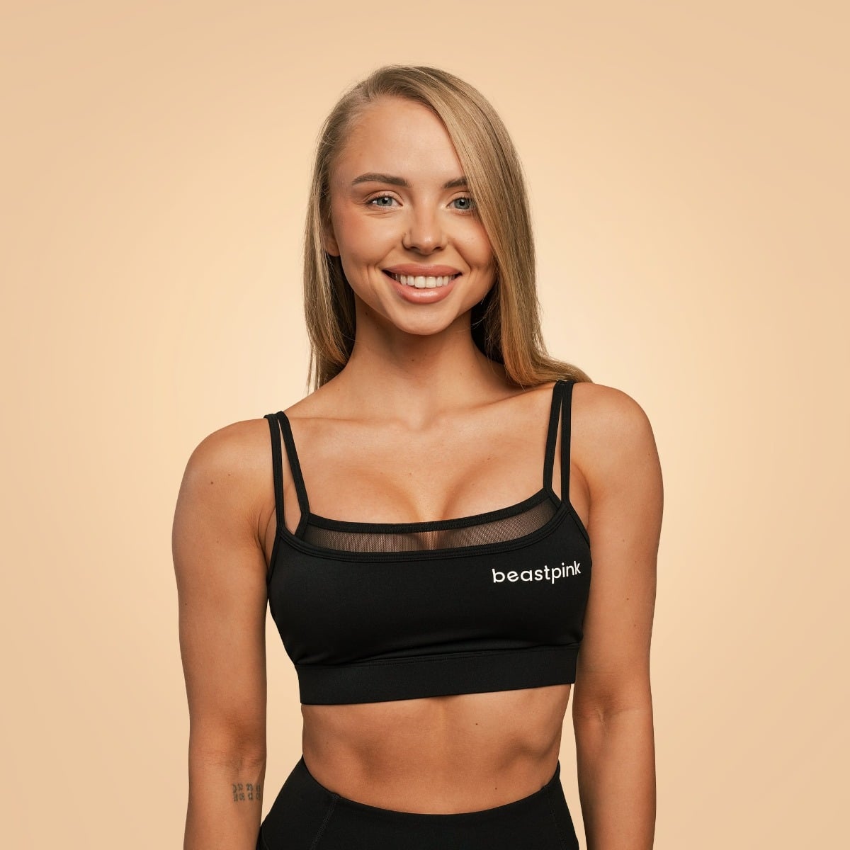 Sport-BH Breeze in Black - BeastPink