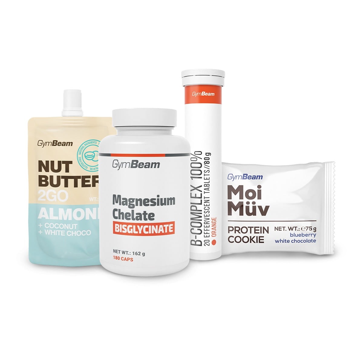 Magnesium Chelat (Bisglycinat) - GymBeam + Geschenke