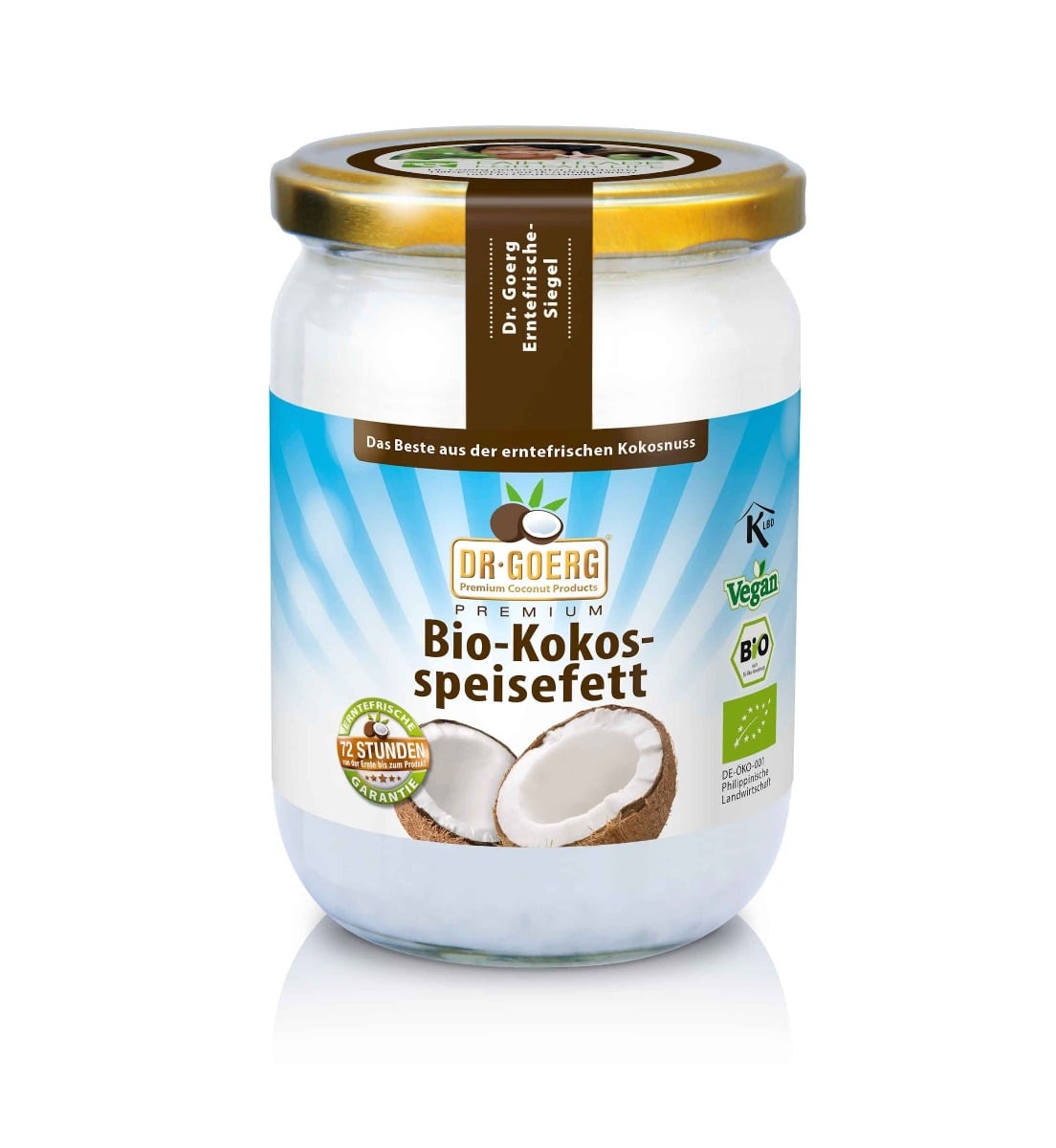 PREMIUM Bio-Kokos-Speisefett - DR. GOERG