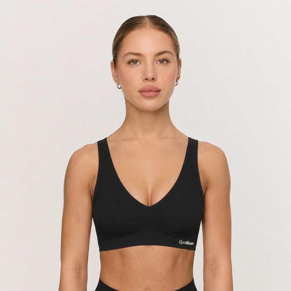Comfy Seamless BH in Black - GymBeam