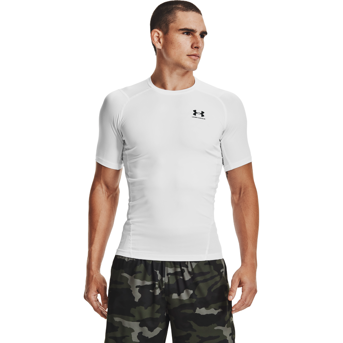Under Armour Compression T-shirt HG Armour Comp SS White S