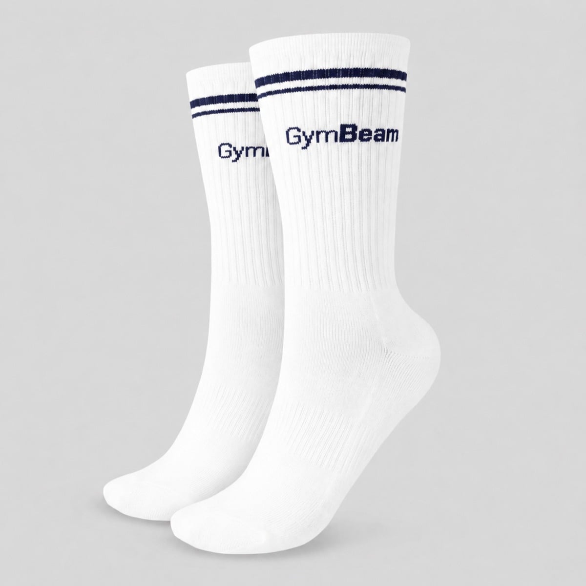 GymBeam Crew Socken in White S