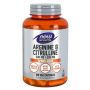 Arginine & Citrulline 500 mg / 250 mg - NOW Foods 120 KAP