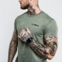 Basic T-Shirt für Männer in Heather Military - GymBeam L