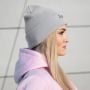 Winter Beanie in Grey - GymBeam uni
