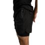 2in1-Shorts in Black - STRIX L