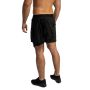 2in1-Shorts in Black - STRIX L