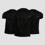 TRN T-Shirt 3Pack in Black - GymBeam XXXL - 3pack