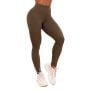 Mesh-Panel Leggings für Frauen in Olive - GymBeam S