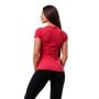 T-Shirt für Frauen Basic Vintage Red - GymBeam M