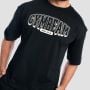 Athletic Society Boxy T-Shirt in Black - GymBeam L