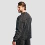 Aura Pullover in Washed Black - GymBeam L