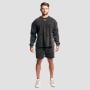 Aura Pullover in Washed Black - GymBeam L