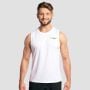 Base Mesh Tank Top in White - GymBeam M