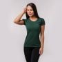 Basic T-Shirt für Frauen Green - GymBeam S