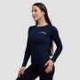 Basic Langarm T-Shirt in Navy - GymBeam XS