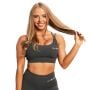 BEAT Sports Bra Charcoal - GymBeam L