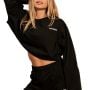 Bliss Cropped Sweatshirt für Frauen in Black - BeastPink M