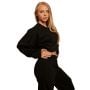Bliss Cropped Sweatshirt für Frauen in Black - BeastPink M