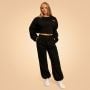 Bliss Cropped Sweatshirt für Frauen in Black - BeastPink M