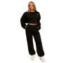 Bliss Cropped Sweatshirt für Frauen in Black - BeastPink M