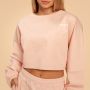 Bliss Cropped Sweatshirt für Frauen in Pink - BeastPink XS