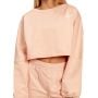 Bliss Cropped Sweatshirt für Frauen in Pink - BeastPink XS