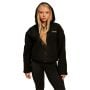 Bliss Hoodie Jacke für Frauen in Black - BeastPink L