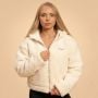 Bliss Hoodie Jacke für Frauen in Ivory - BeastPink M