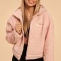 Bliss Hoodie Jacke für Frauen in Pink - BeastPink L