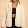 Bliss Jacke für Frauen in Ivory - BeastPink M