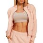 Bliss Zip-Up Sweatshirt für Frauen in Pink - BeastPink L