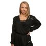 Top für Frauen Breeze in Black - BeastPink L