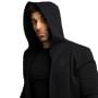 Cardigan Hoodie in Black - STRIX XXL