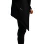 Cardigan Hoodie in Black - STRIX XXL