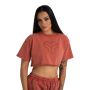 CropTop für Frauen in Washed Terra - STRIX XS