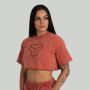 CropTop für Frauen in Washed Terra - STRIX XS