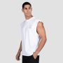 Discipline Tanktop in White - GymBeam XXL