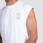 Discipline Tanktop in White - GymBeam XXL