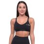 Essence String Sports Bra Black - GymBeam M