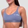 Essence String Sports Bra Denim Blue - GymBeam XL