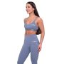 Essence String Sports Bra Denim Blue - GymBeam XL