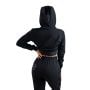Essential Cropped Hoodie für Frauen in Black - STRIX S