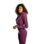 Essential Cropped Hoodie für Frauen in Plum - STRIX S